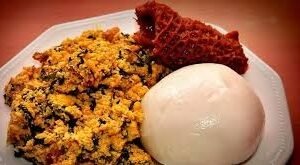 Swallow Dishes (Pounded Yam with Egusi & Beef/Fish/Turkey)